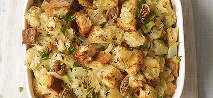 Farce au fenouil, aux figues séchées et au thym