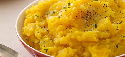 Purée de courge musquée et pommes