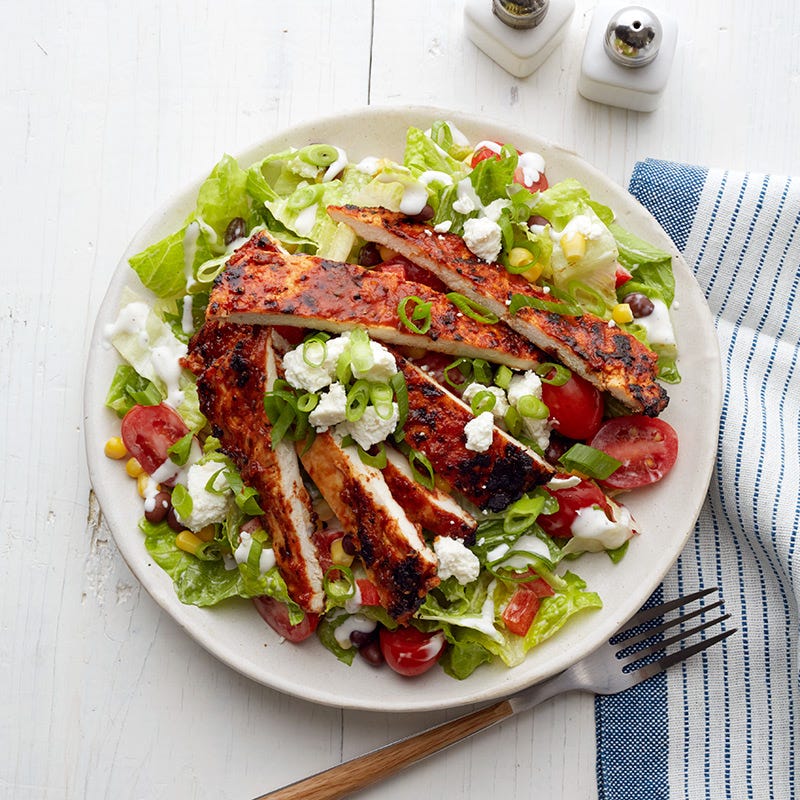 Photo de Salade de poulet barbecue par WW