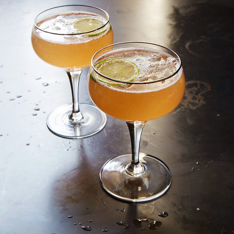 Photo de Cocktail de champagne à la framboise par WW