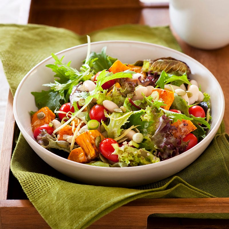 Photo of Pumpkin, lentil and white bean salad by WW