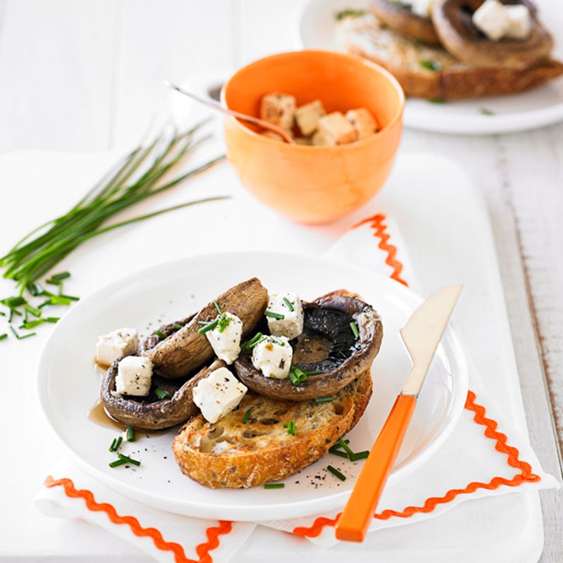 Photo of Mushroom & feta on toast by WW