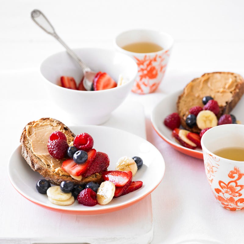 Photo of Peanut butter & banana berry salad by WW