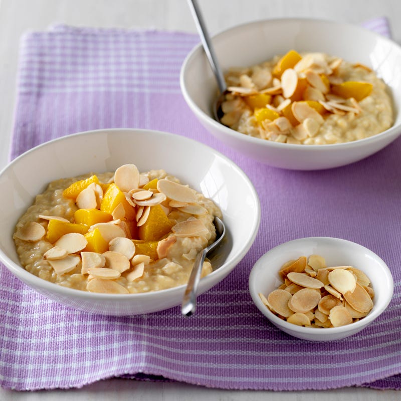 Photo of Peach & almond bircher muesli by WW