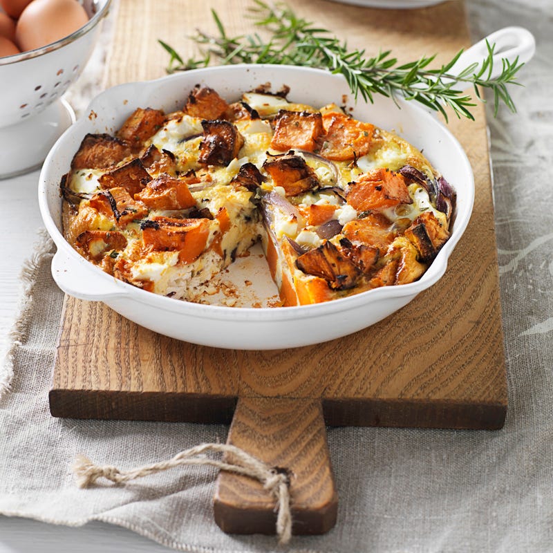 Photo of Sweet potato, red onion & feta frittata by WW