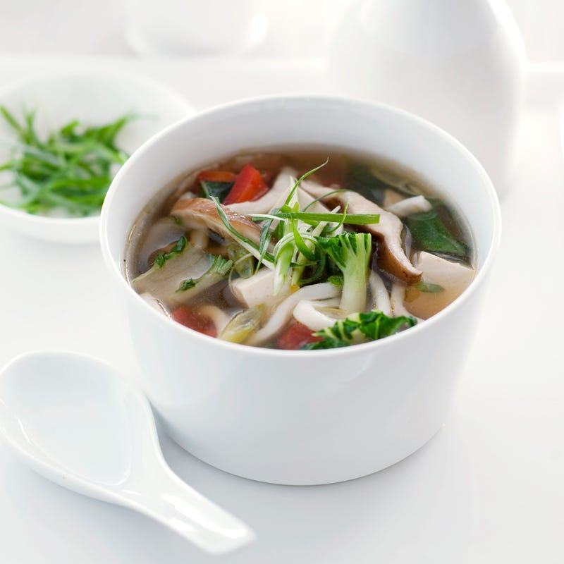 Photo of Udon noodle soup with prawns by WW