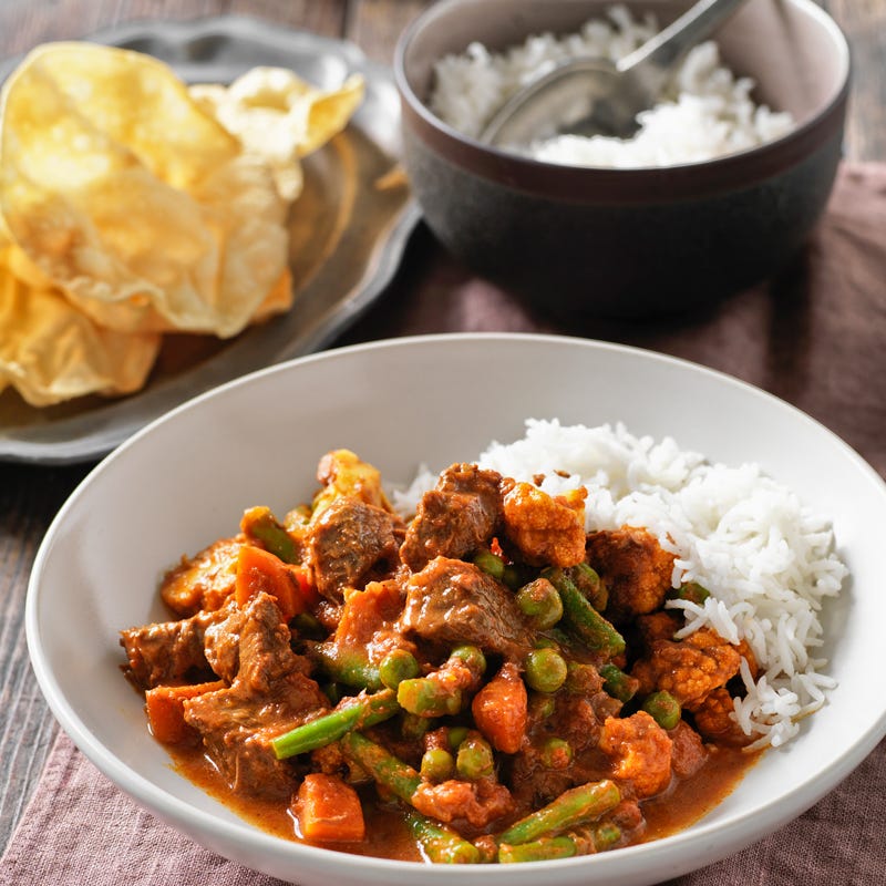Photo of Beef & vegetable vindaloo by WW