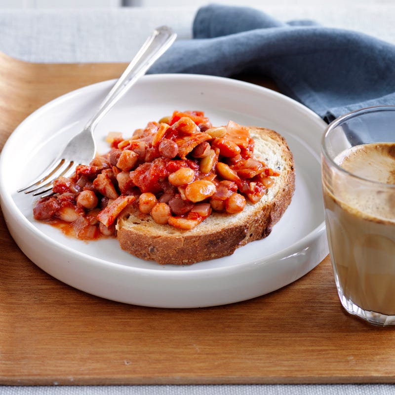 Photo of Spicy braised beans on toast by WW