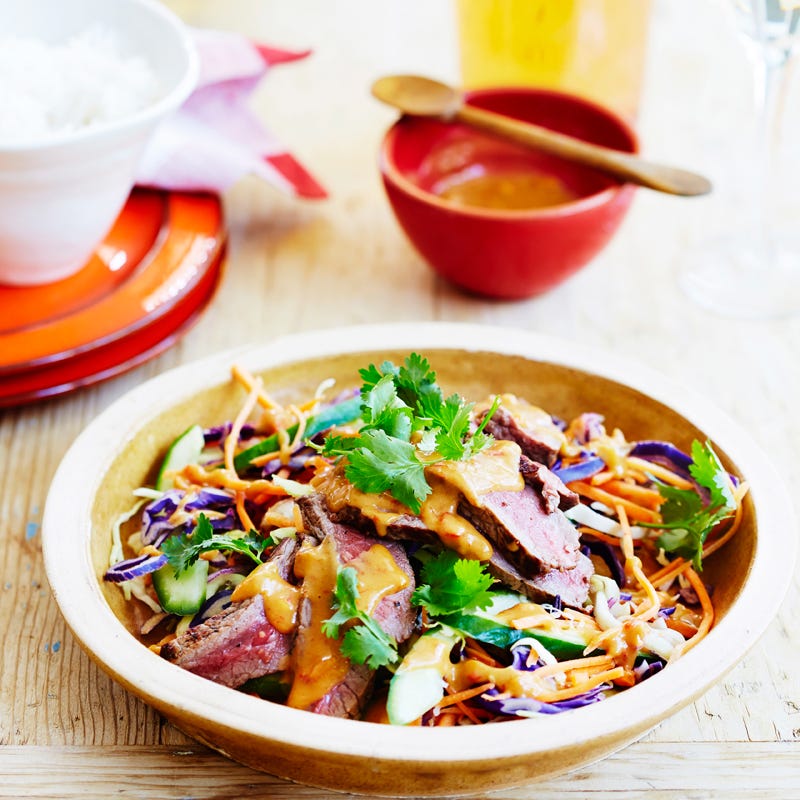 Photo of Satay beef salad by WW