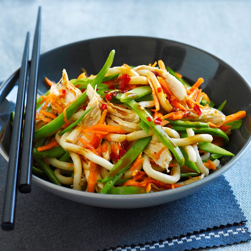 Photo of Noodle salad with shredded chicken by WW