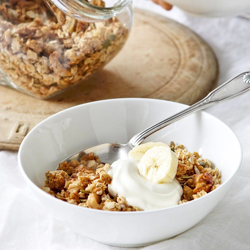 Photo of Toasted muesli with fruit & yoghurt by WW