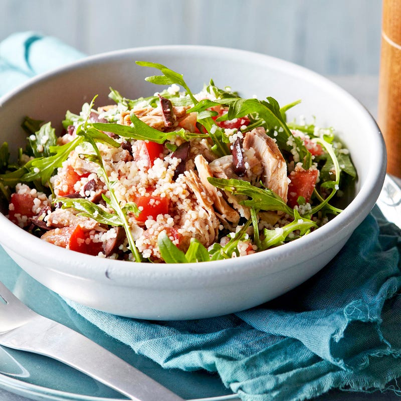 Photo of Couscous salad with tuna, tomatoes, olives & rocket by WW