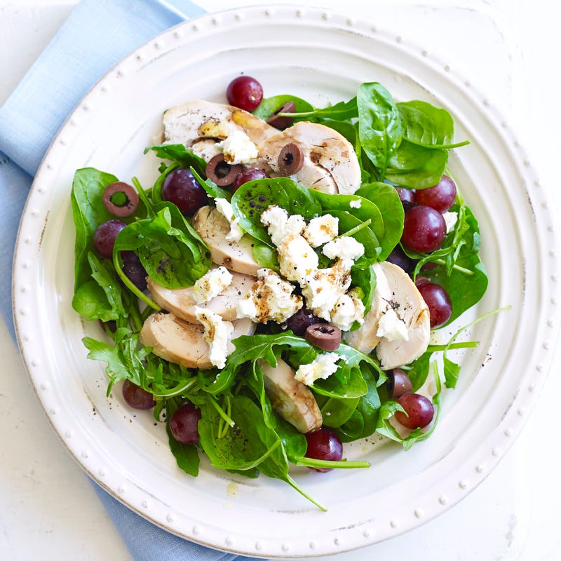 Photo of Chicken, grape & feta cheese salad by WW