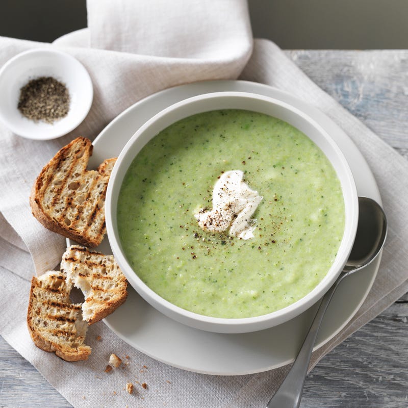 Photo of Pea, lettuce & mint soup by WW