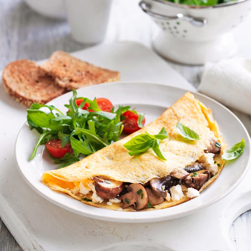 Photo of Mixed mushroom omelette by WW