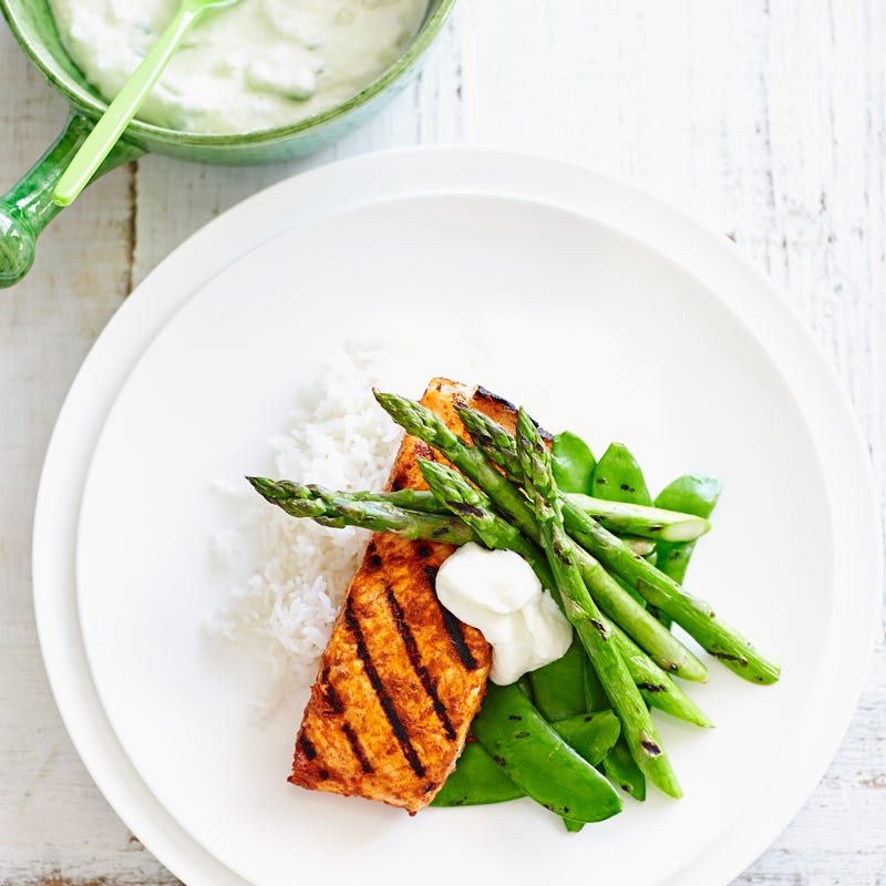 Photo of Chargrilled tandoori salmon by WW