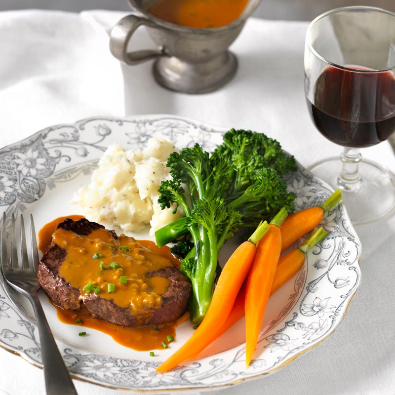 Photo of Steak Diane with creamy mash by WW
