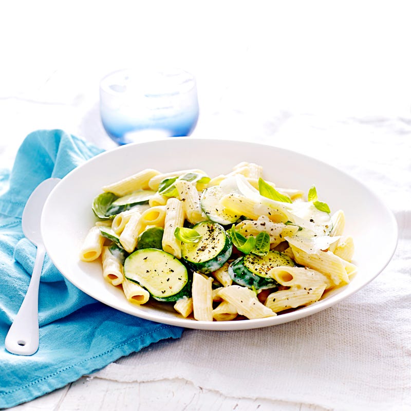 Photo of Zucchini & cream pasta by WW