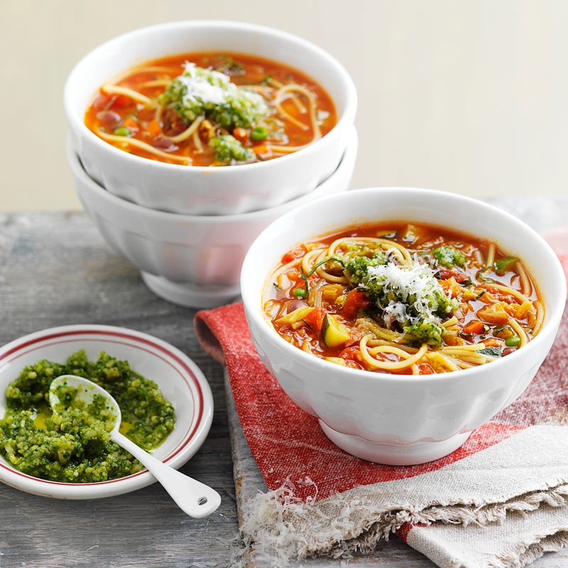 Photo of Minestrone with pesto by WW