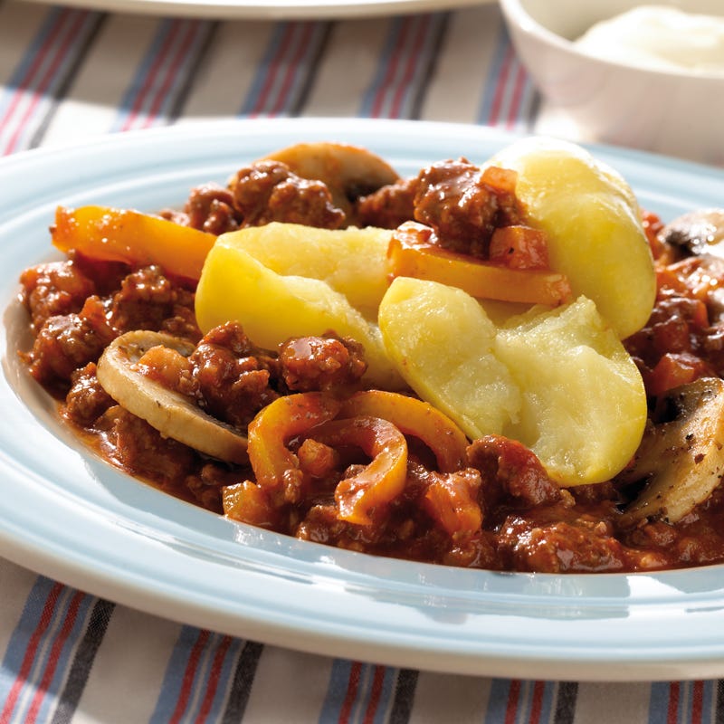 Foto Pellkartoffeln alla Bolognese von WW