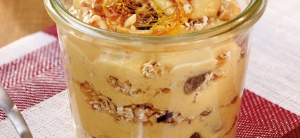 Müesli-Papaya-Smoothie zum Löffeln