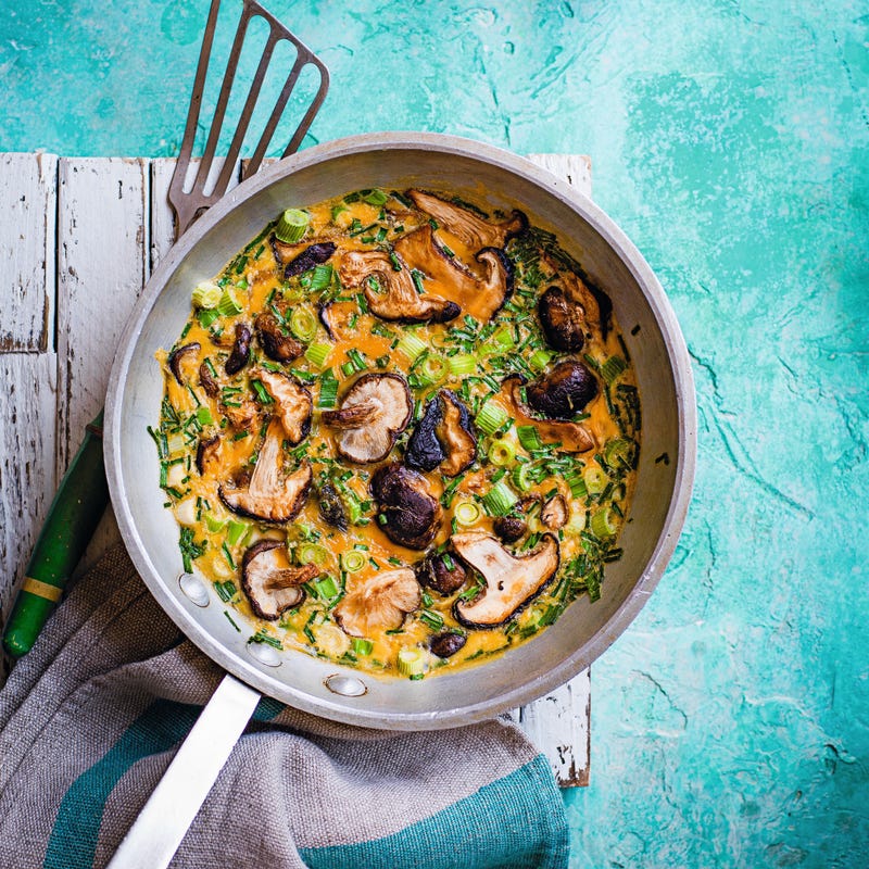 Photo of Ginger, spring onion & shiitake mushroom omelette by WW