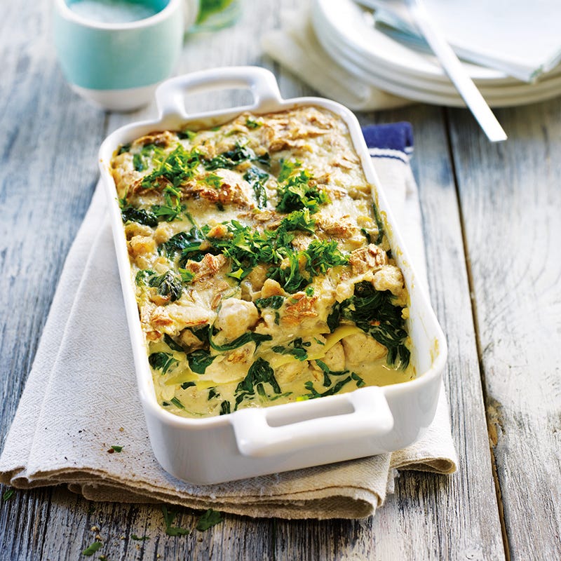 ViktVäktarna - Örtig spenat- och kalkonlasagne