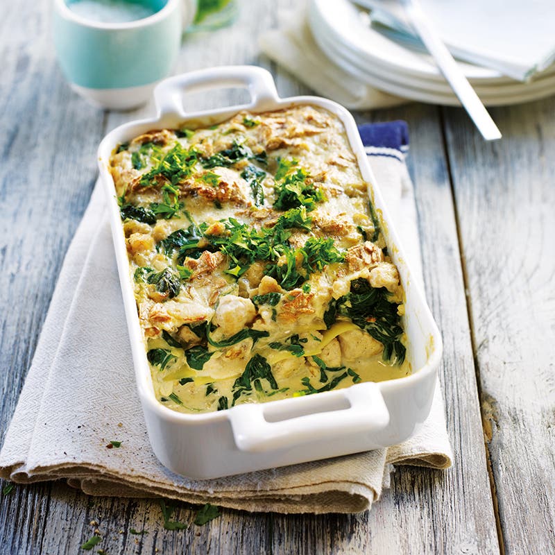 ViktVäktarna - Örtig spenat- och kalkonlasagne