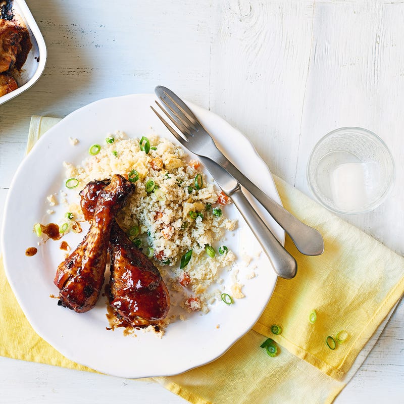 Photo of Miso roast chicken with cauli-rice by WW