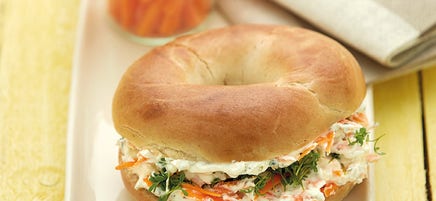 Bagel aux carottes