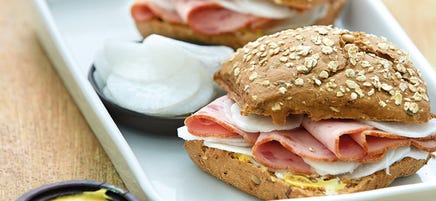 Fleischkäsebrötli mit Rettich