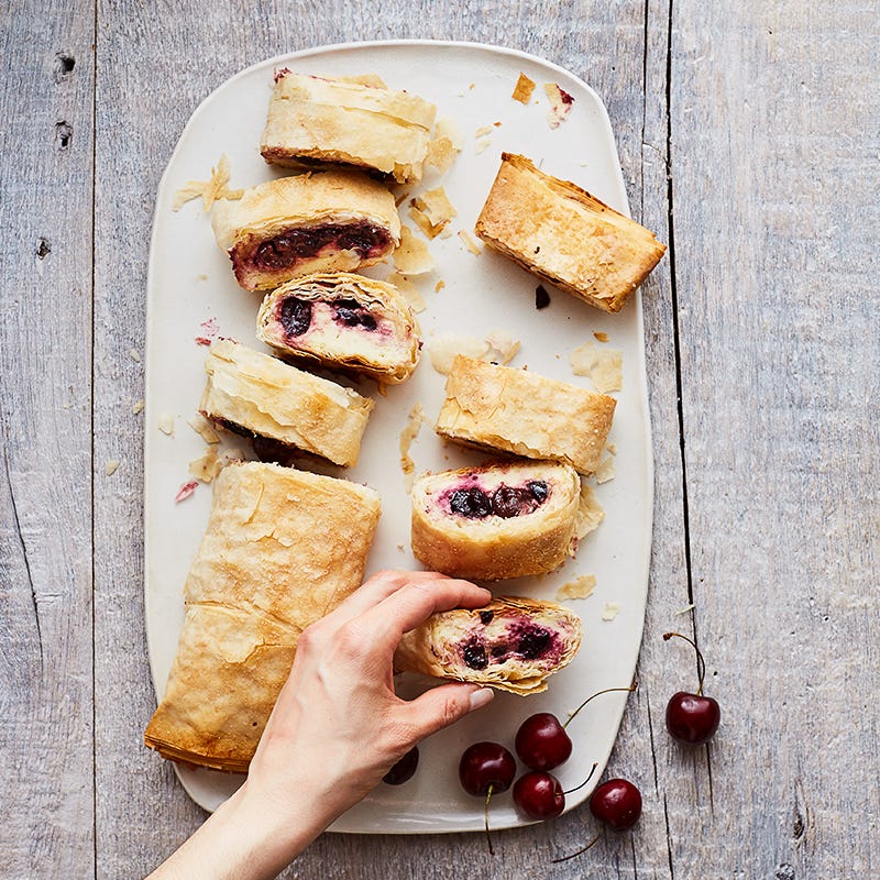 Photo of Fresh cherry strudel by WW