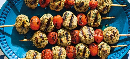 Turkey kofta kebabs