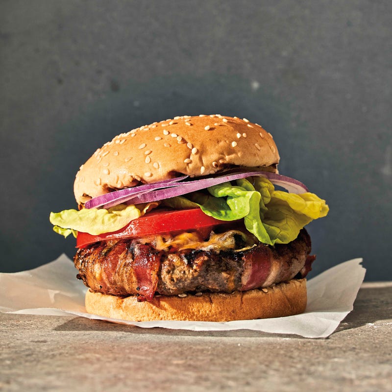 Ultimate bacon cheeseburgers