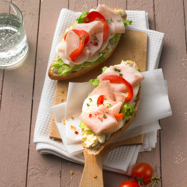 Foto Geflügel-Ei-Baguette von WW