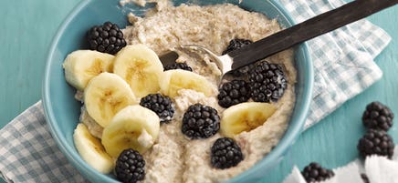 Bol de sarrasin aux fruits