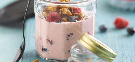 Beerenjoghurt mit Granola