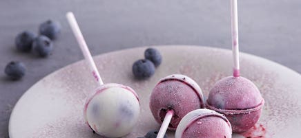Heidelbeer-Eis-Lollies