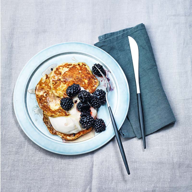ViktVäktarna - Bananpannkakor med yoghurt och bär