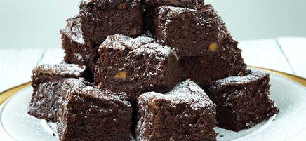 Chokladbrownies med butternutpumpa