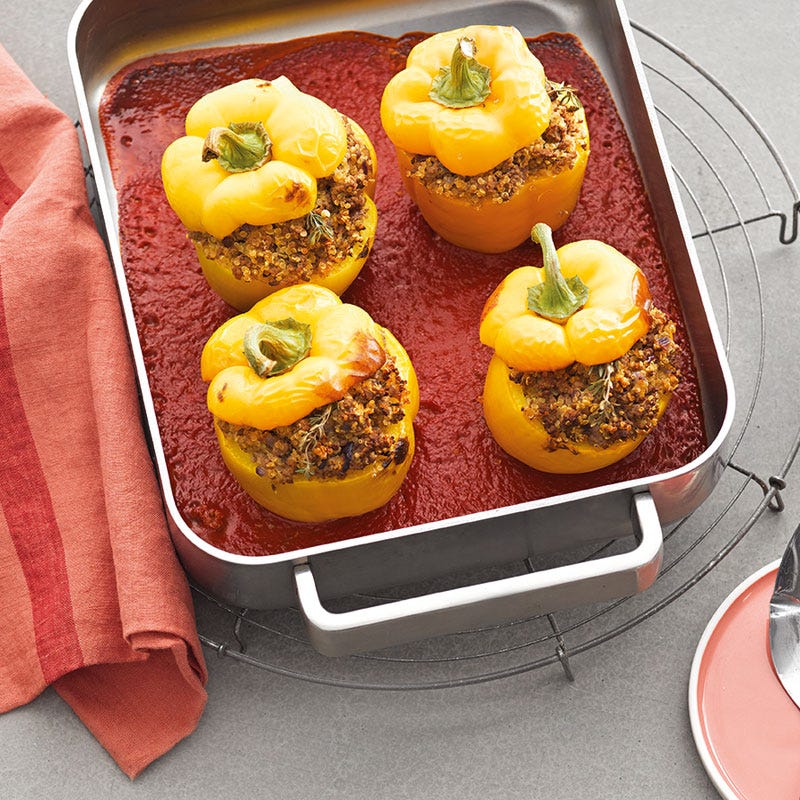 Gefüllte Peperoni mit Quinoa