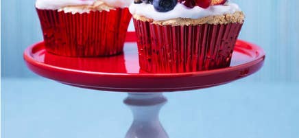 Luftiga cupcakes med citronkräm