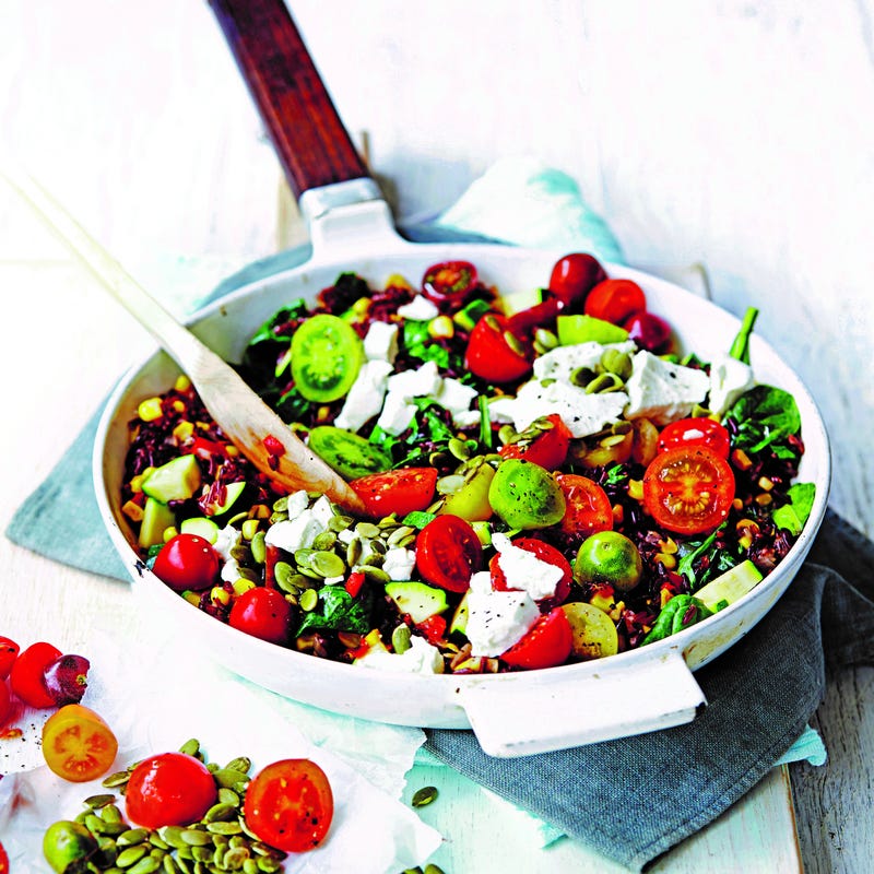 Photo of Red rice & vegetable bowls by WW