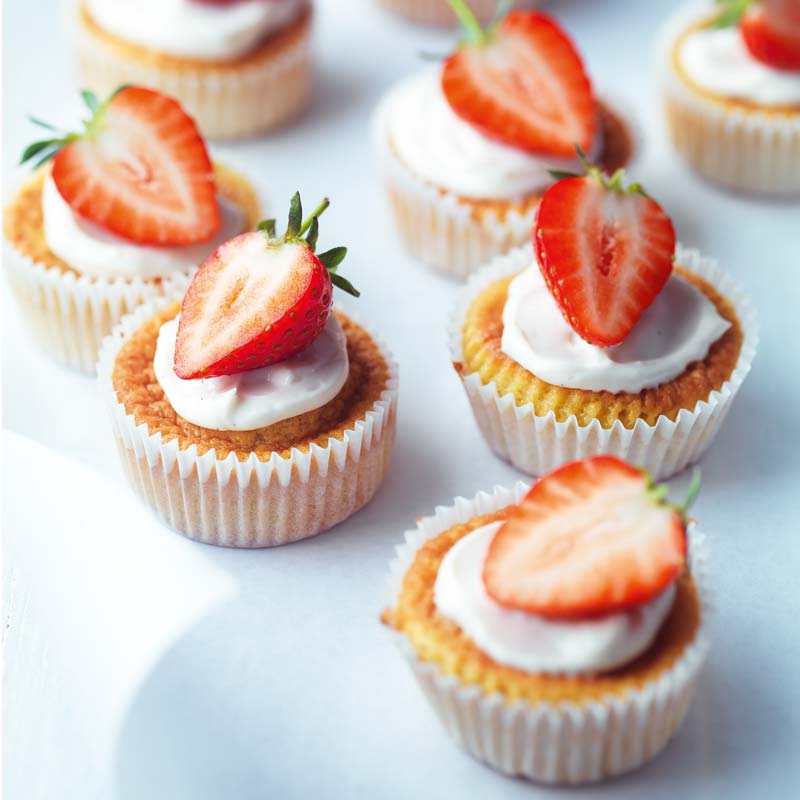 ViktVäktarna - Cupcakes med jordgubbar