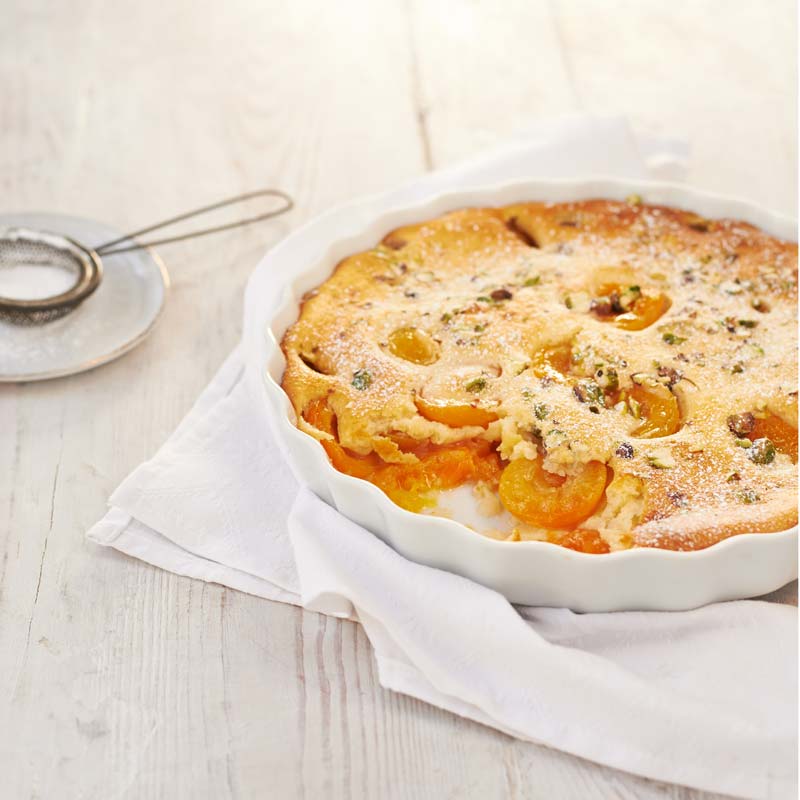 ViktVäktarna - Clafoutis med aprikos och pistage