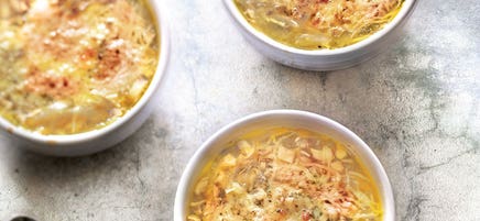 Soupe gratinée à l'oignon