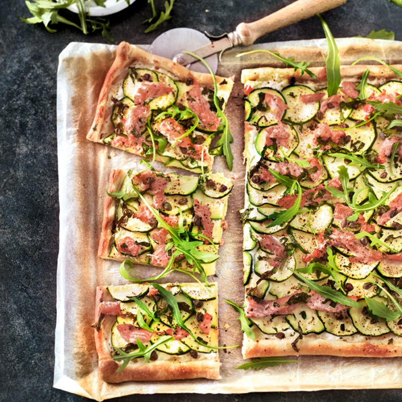 Photo de/du Pizza rose et verte par WW