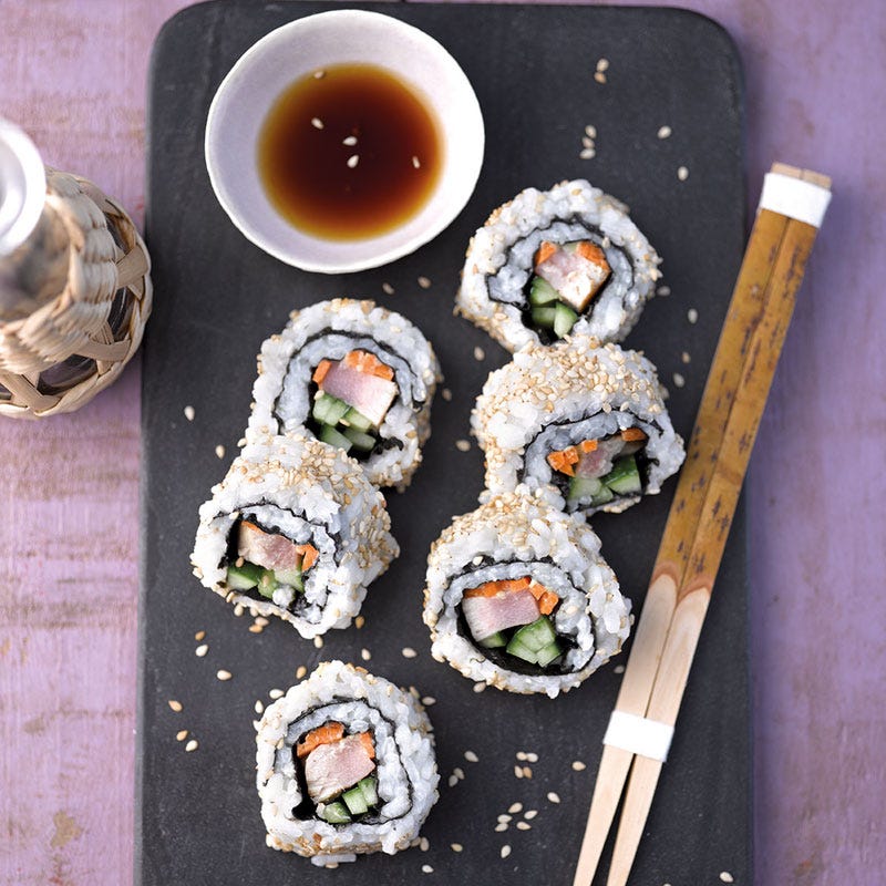 California Rolls mit Thunfisch
