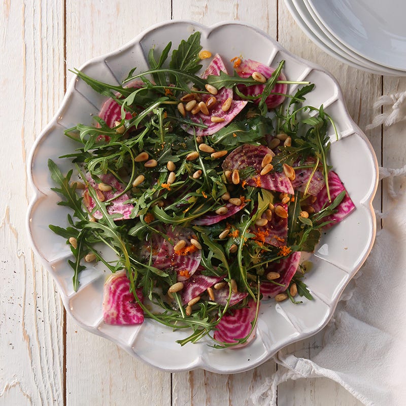 ViktVäktarna - Polkabetssallad med ruccola och apelsinvinägrett