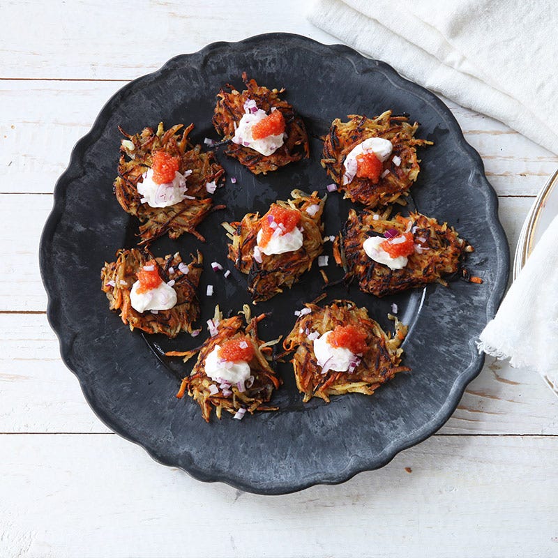 Små rösti med rom